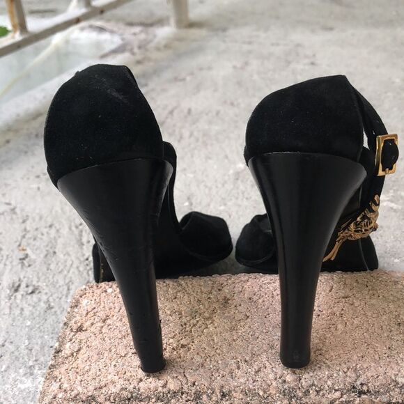 Gucci suede leopard heels - Picture 5 of 13